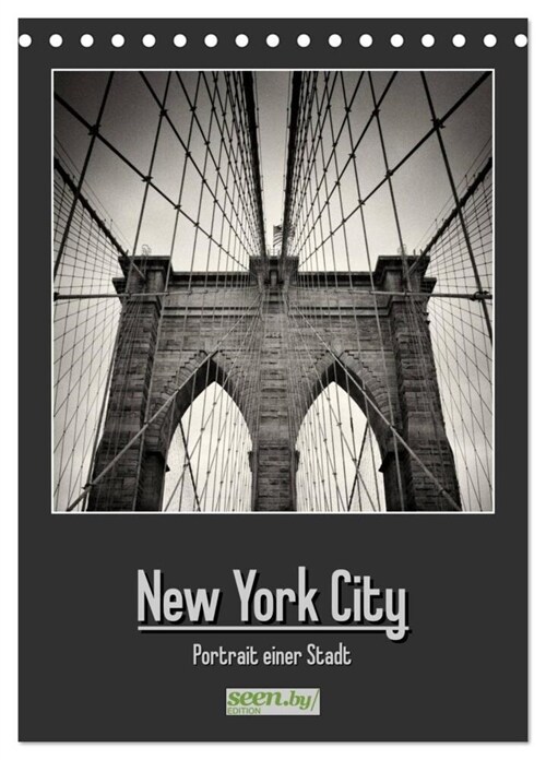 New York City - Portrait einer Stadt (Tischkalender 2024 DIN A5 hoch), CALVENDO Monatskalender (Calendar)