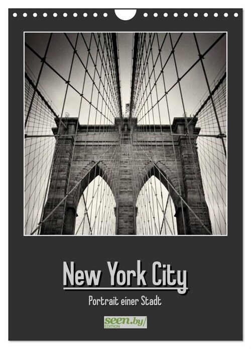 New York City - Portrait einer Stadt (Wandkalender 2024 DIN A4 hoch), CALVENDO Monatskalender (Calendar)