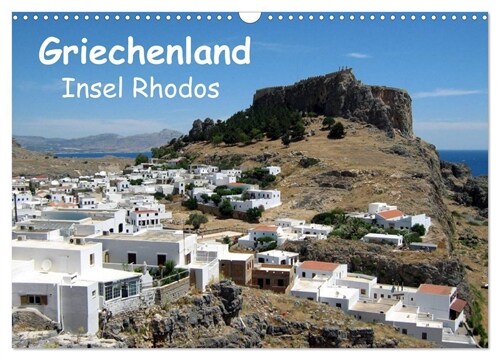 Griechenland - Insel Rhodos (Wandkalender 2024 DIN A3 quer), CALVENDO Monatskalender (Calendar)