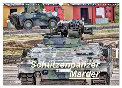 Schutzenpanzer Marder (Wandkalender 2024 DIN A3 quer), CALVENDO Monatskalender (Calendar)