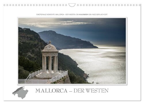 Emotionale Momente: Mallorca - der Westen. (Wandkalender 2024 DIN A3 quer), CALVENDO Monatskalender (Calendar)