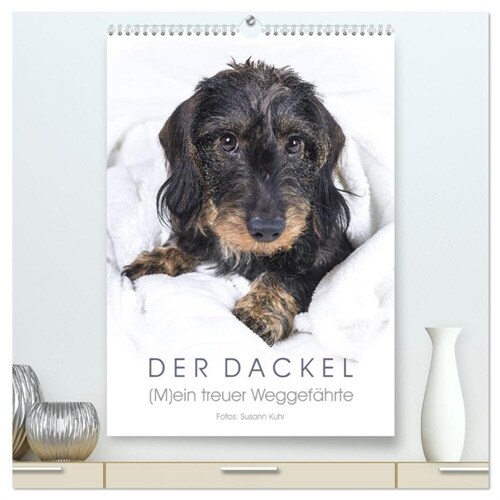Der Dackel (M)ein treuer Weggefahrte (hochwertiger Premium Wandkalender 2024 DIN A2 hoch), Kunstdruck in Hochglanz (Calendar)