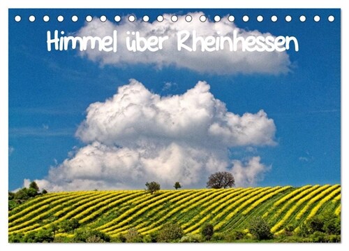 Himmel uber Rheinhessen (Tischkalender 2024 DIN A5 quer), CALVENDO Monatskalender (Calendar)