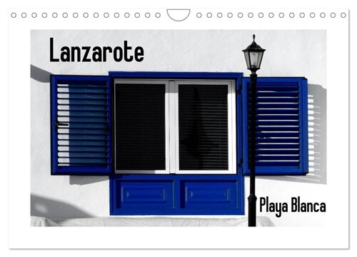 Lanzarote - Playa Blanca (Wandkalender 2024 DIN A4 quer), CALVENDO Monatskalender (Calendar)