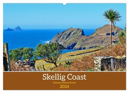 Skellig Coast - Irlands schonste Kuste (Wandkalender 2024 DIN A2 quer), CALVENDO Monatskalender (Calendar)