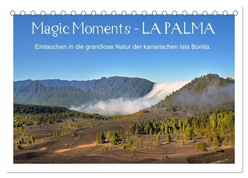 Magic Moments - LA PALMA (Tischkalender 2024 DIN A5 quer), CALVENDO Monatskalender (Calendar)