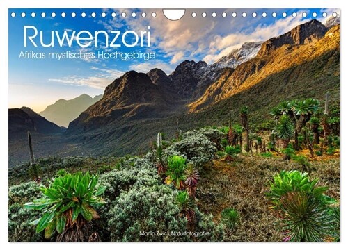 Ruwenzori - Afrikas mystisches Hochgebirge (Wandkalender 2024 DIN A4 quer), CALVENDO Monatskalender (Calendar)