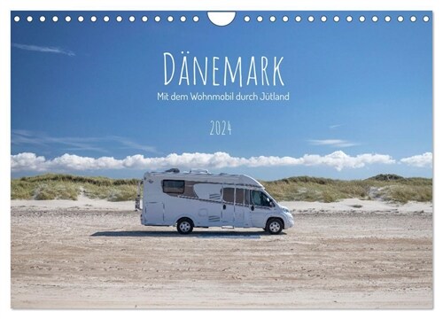 Danemark - Mit dem Wohnmobil durch Jutland (Wandkalender 2024 DIN A4 quer), CALVENDO Monatskalender (Calendar)