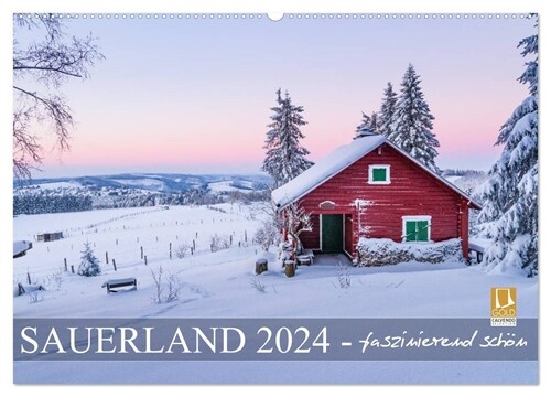 Sauerland - faszinierend schon (Wandkalender 2024 DIN A2 quer), CALVENDO Monatskalender (Calendar)