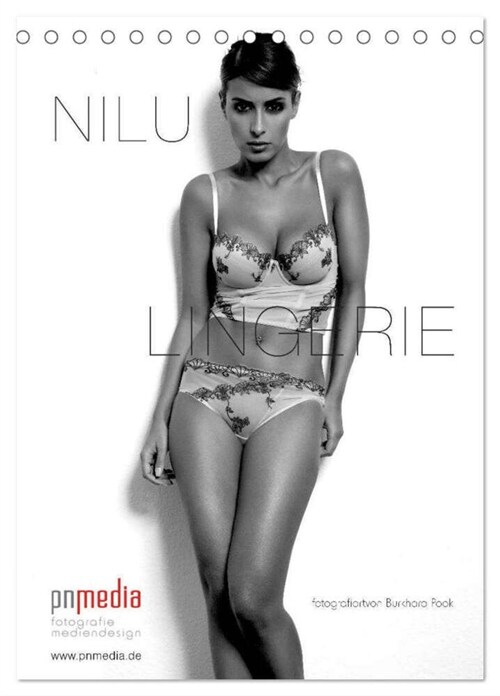 NILU LINGERIE 2024 (Tischkalender 2024 DIN A5 hoch), CALVENDO Monatskalender (Calendar)