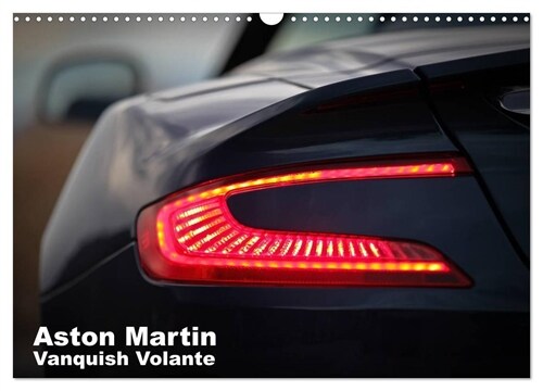 Aston Martin Vanquish Volante (Wandkalender 2024 DIN A3 quer), CALVENDO Monatskalender (Calendar)