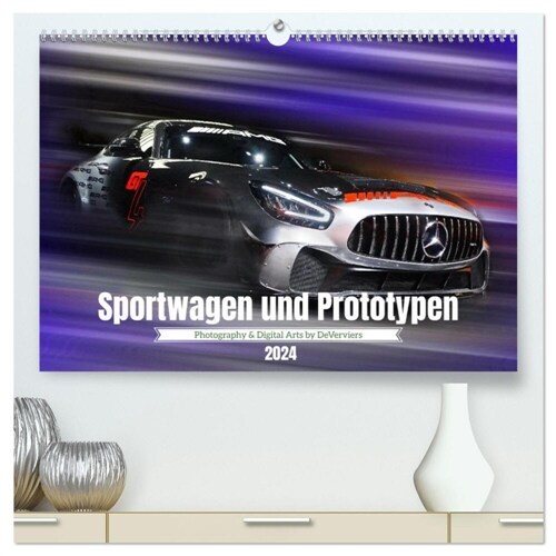 Sportwagen und Prototypen (hochwertiger Premium Wandkalender 2024 DIN A2 quer), Kunstdruck in Hochglanz (Calendar)