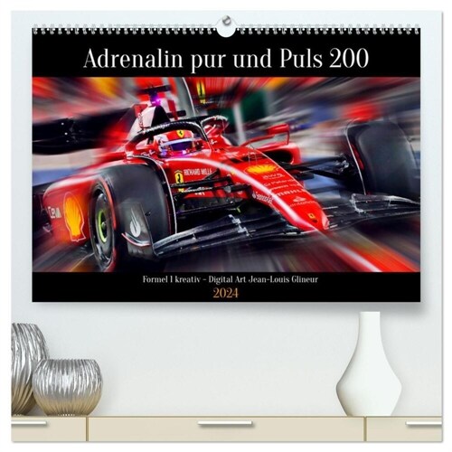 Adrenalin pur und Puls 200 (hochwertiger Premium Wandkalender 2024 DIN A2 quer), Kunstdruck in Hochglanz (Calendar)