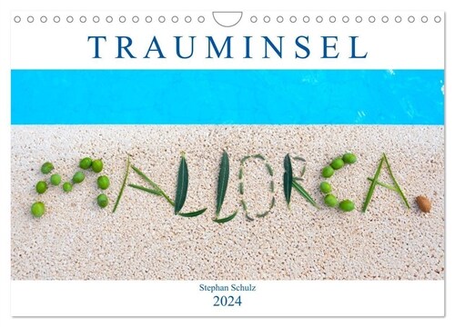 Mallorca Trauminsel im Mittelmeer (Wandkalender 2024 DIN A4 quer), CALVENDO Monatskalender (Calendar)