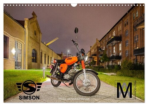 Simson S51c (Wandkalender 2024 DIN A3 quer), CALVENDO Monatskalender (Calendar)
