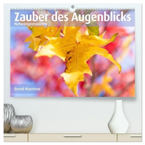 ZAUBER DES AUGENBLICKS Naturimpressionen (hochwertiger Premium Wandkalender 2024 DIN A2 quer), Kunstdruck in Hochglanz (Calendar)