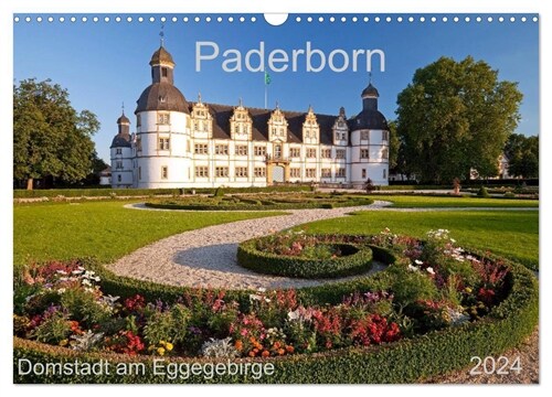 Paderborn Domstadt am Eggegebirge (Wandkalender 2024 DIN A3 quer), CALVENDO Monatskalender (Calendar)
