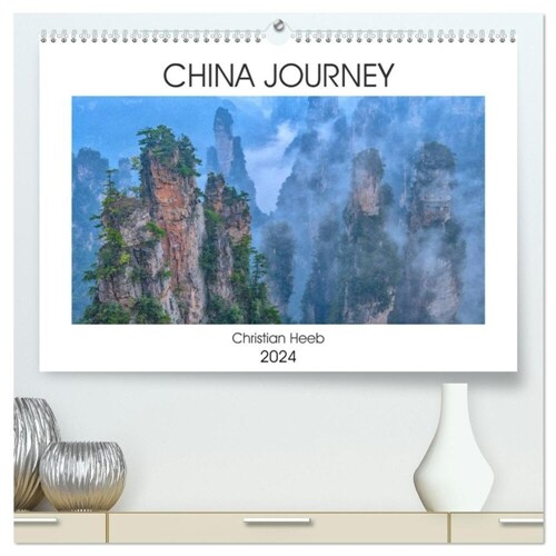 China Journey (hochwertiger Premium Wandkalender 2024 DIN A2 quer), Kunstdruck in Hochglanz (Calendar)