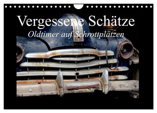 Vergessene Schatze - Oldtimer auf Schrottplatzen (Wandkalender 2024 DIN A4 quer), CALVENDO Monatskalender (Calendar)