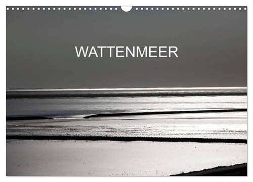 Wattenmeer (Wandkalender 2024 DIN A3 quer), CALVENDO Monatskalender (Calendar)