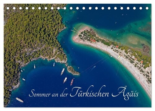 Sommer an der Turkischen Agais (Tischkalender 2024 DIN A5 quer), CALVENDO Monatskalender (Calendar)