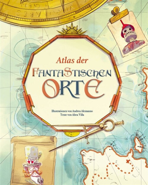 Atlas der fantastischen Orte (Hardcover)