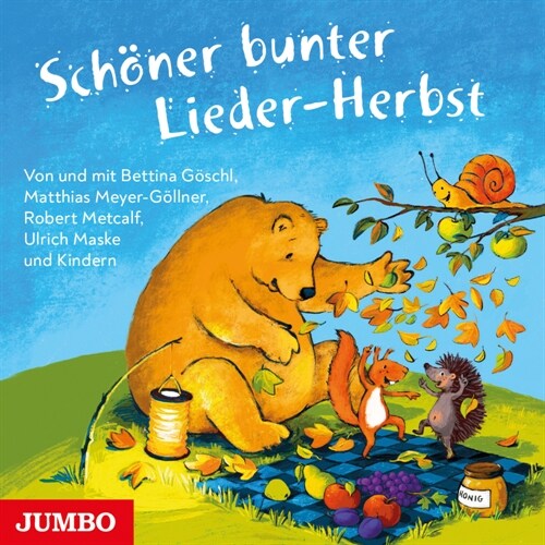 Schoner bunter Lieder-Herbst, Audio-CD (CD-Audio)