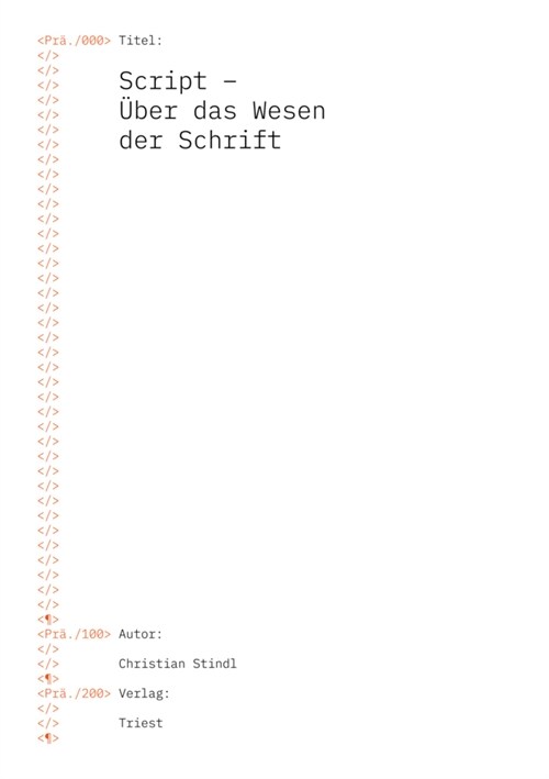 Script - Uber das Wesen der Schrift (Paperback)