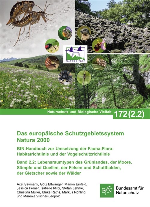 NaBiV Heft 172 Band 2.2: Das europaische Schutzgebietssystem Natura 2000 Band 2.2 Lebensraumtypen (Book)