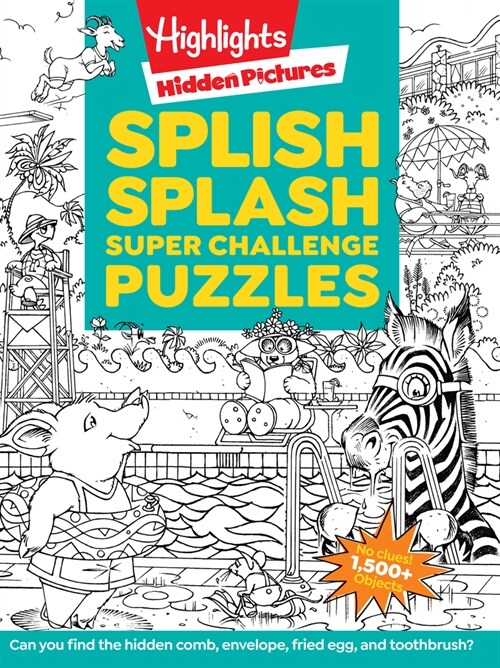 Splish Splash Super Challenge Puzzles (Paperback)