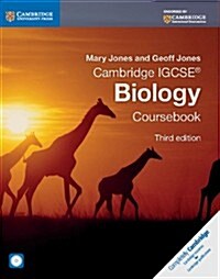 [중고] Cambridge IGCSE (R) Biology Coursebook with CD-ROM (Package, 3 Revised edition)