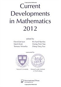 Current Developments in Mathematics 2012 (Paperback)