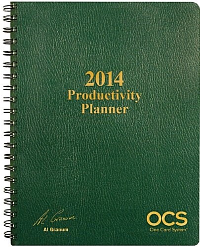 2014 Ocs Productivity Planner (Paperback)