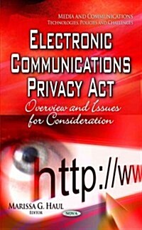Electronic Communications Privacy ACT (Hardcover, UK)