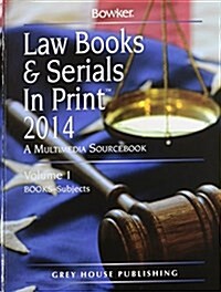 Law Books & Serials in Print 3 Volume Set, 2014: 3 Volume Set (Hardcover)