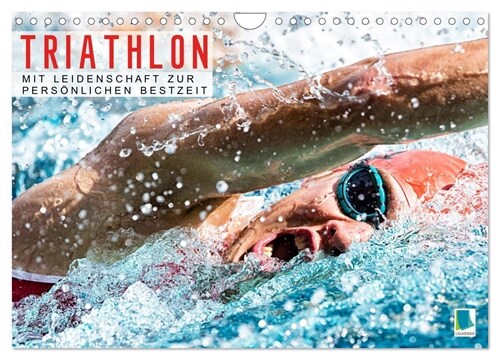 Triathlon: Mit Leidenschaft zur personlichen Bestzeit (Wandkalender 2024 DIN A4 quer), CALVENDO Monatskalender (Calendar)