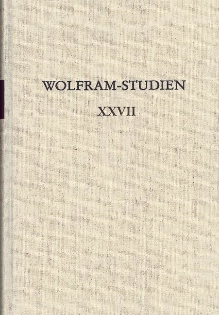 Wolfram-Studien XXVII (Book)