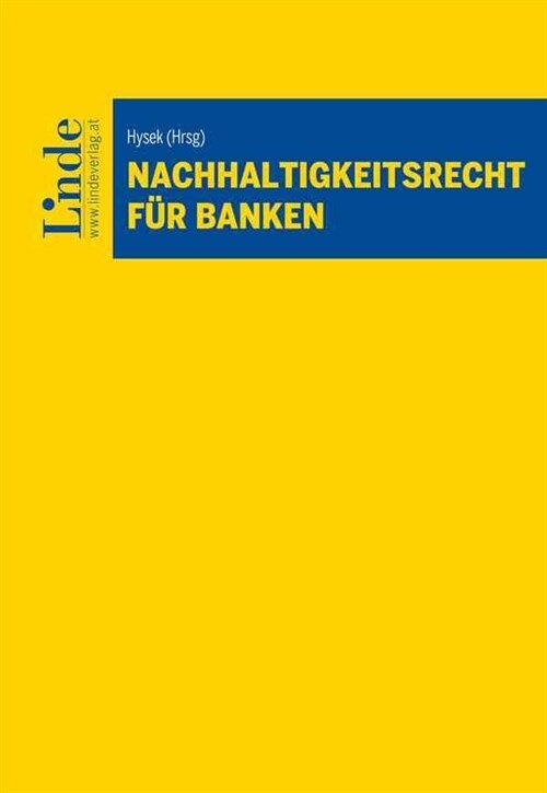 Nachhaltigkeitsrecht fur Banken (Paperback)