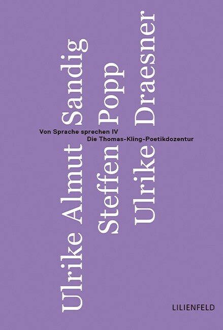 Von Sprache sprechen IV (Paperback)