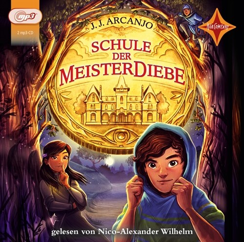 Schule der Meisterdiebe, 2 Audio-CD, MP3 (CD-Audio)