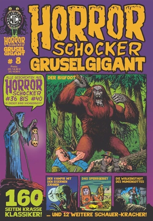 Horrorschocker Grusel Gigant 8 (Paperback)
