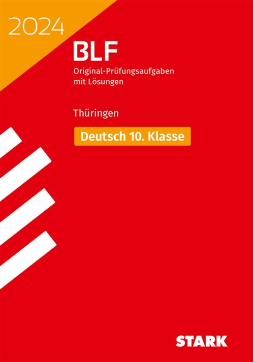 STARK BLF 2024 - Deutsch 10. Klasse - Thuringen (Paperback)