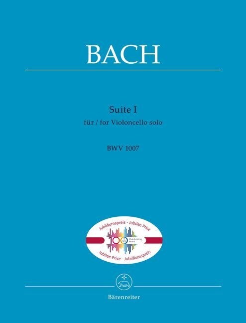Suite I fur Violoncello solo BWV 1007 (Sheet Music)