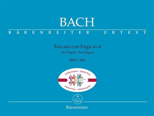 Toccata con Fuga fur Orgel in d BWV 565 (Sheet Music)