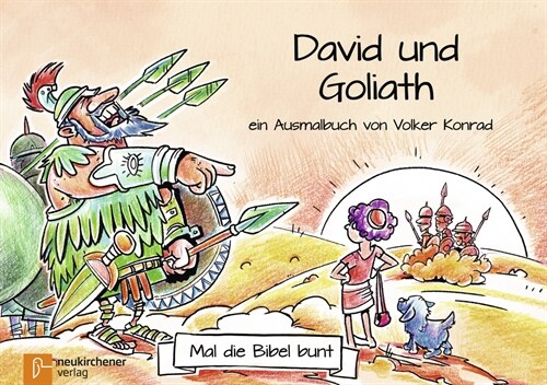 5er-Pack: Mal die Bibel bunt - David und Goliat (Pamphlet)