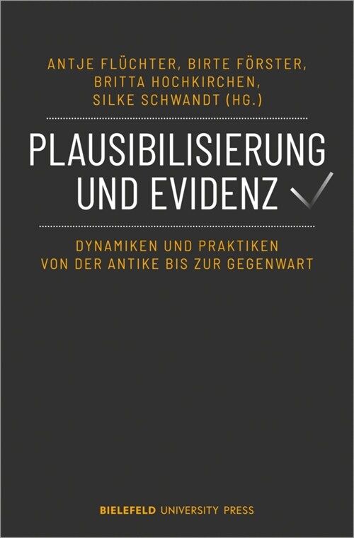 Plausibilisierung und Evidenz (Paperback)