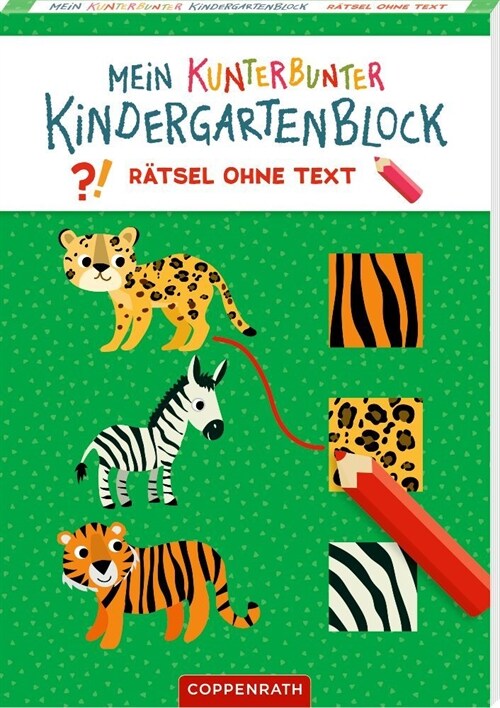 Mein kunterbunter Kindergartenblock (Paperback)