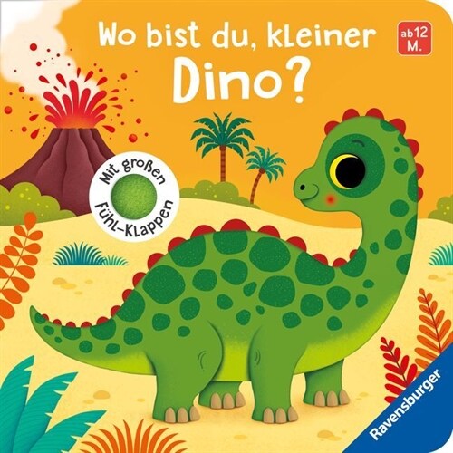 Wo bist du, kleiner Dino (Board Book)