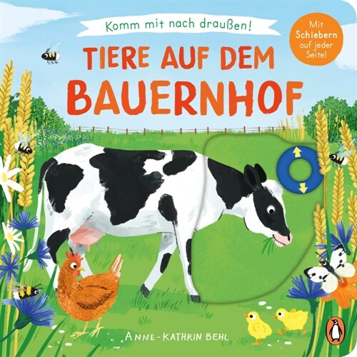 Komm mit nach draußen! - Tiere auf dem Bauernhof (Hardcover)