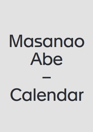 Masanao Abe - Calendar (Paperback)